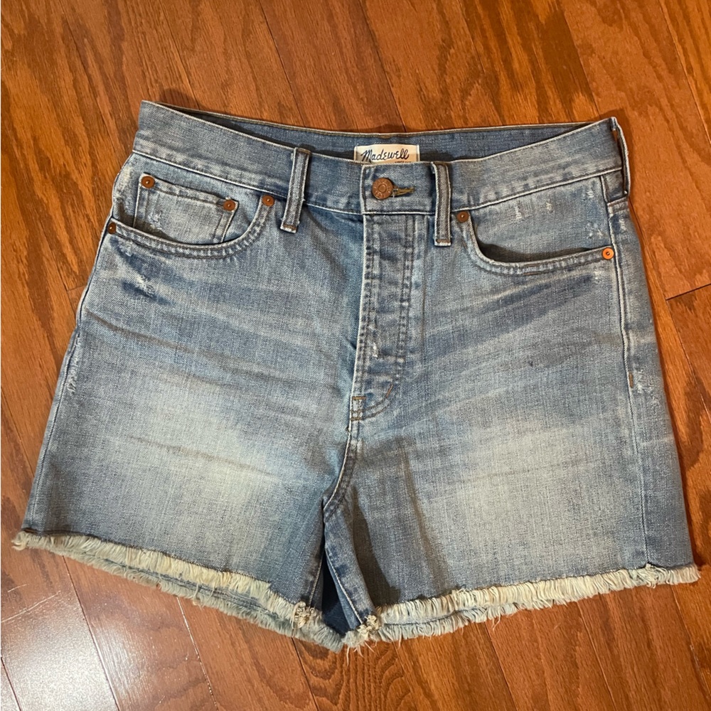 Madewell jean shorts